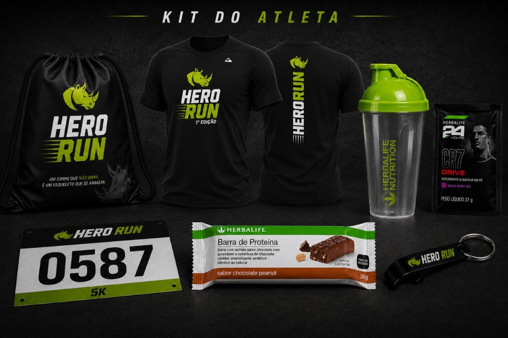 Kit do Atleta CrossHero Run