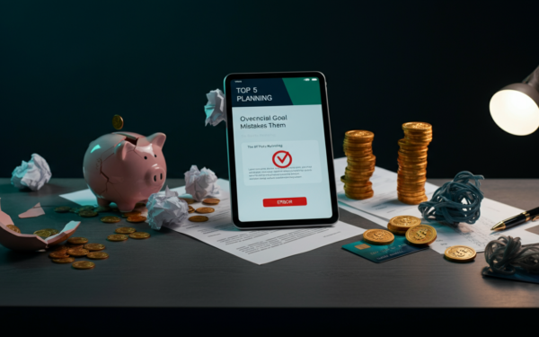 Top 5 Erros em Metas Financeiras (e Como Evitá-los)