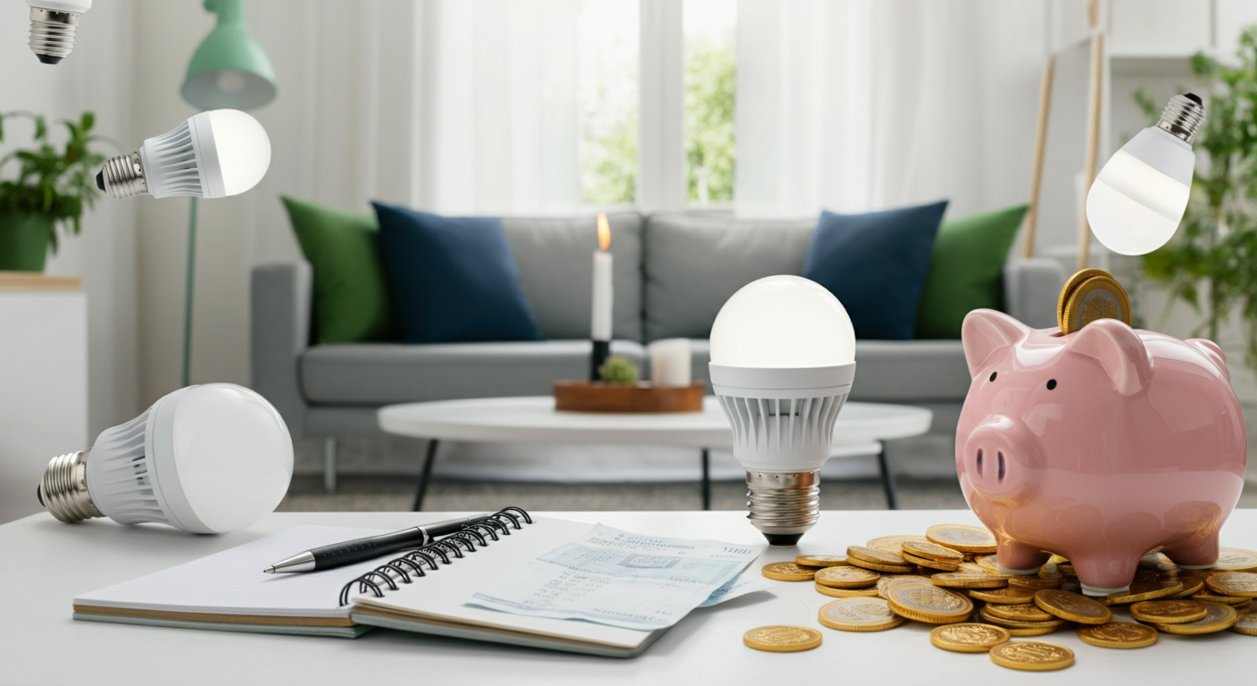 Lâmpadas LED: A Economia na Conta de Luz em 2026. Guia Real