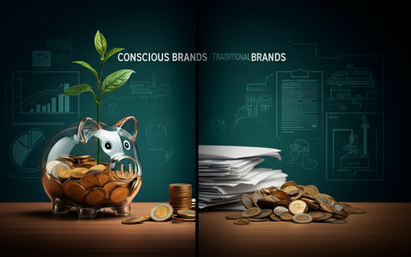 Comparativo: Marcas Conscientes vs. Marcas Tradicionais