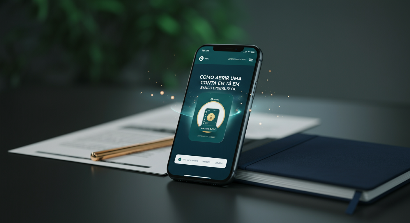 Tutorial: Como Abrir Uma Conta em Banco Digital Fácil