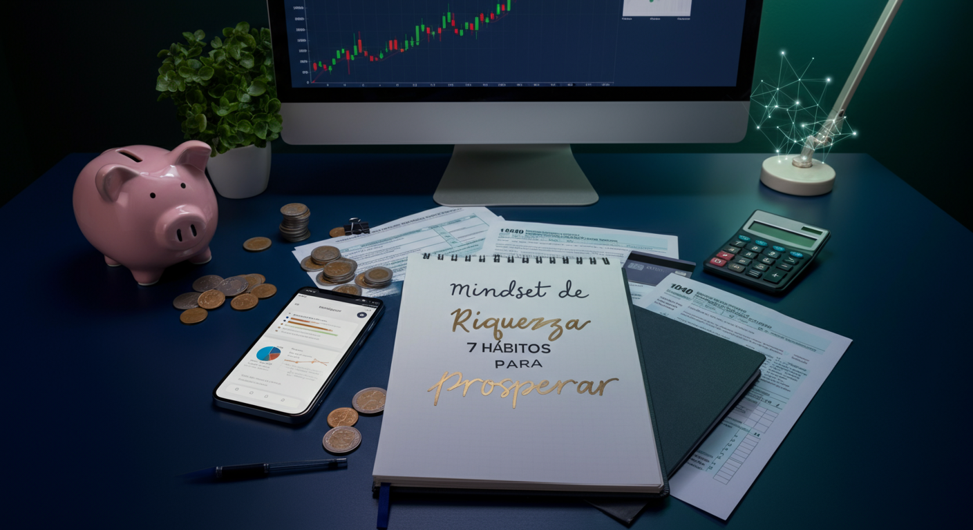 Mindset de Riqueza: 7 Hábitos para Prosperar em 2026
