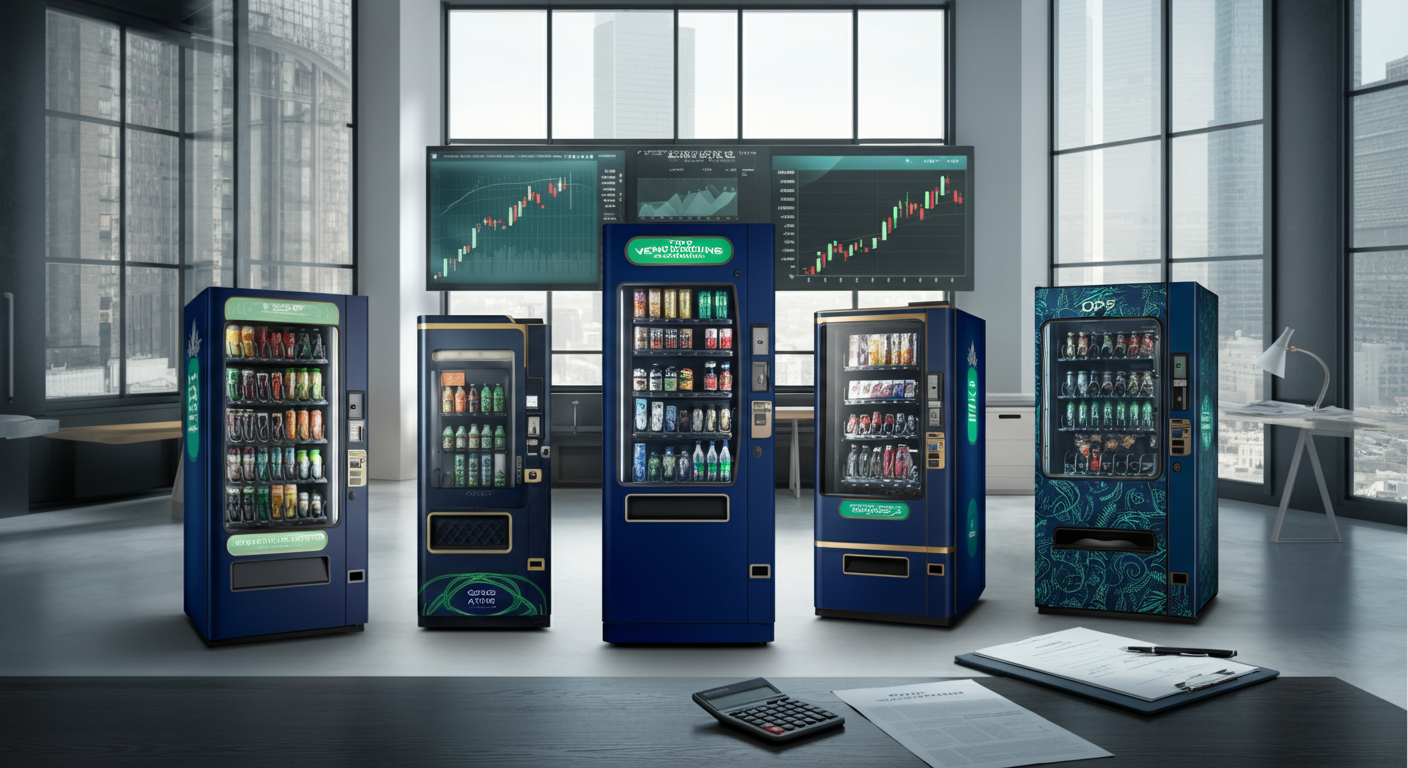 Top 5 Vending Machines para Investir no Brasil em 2026