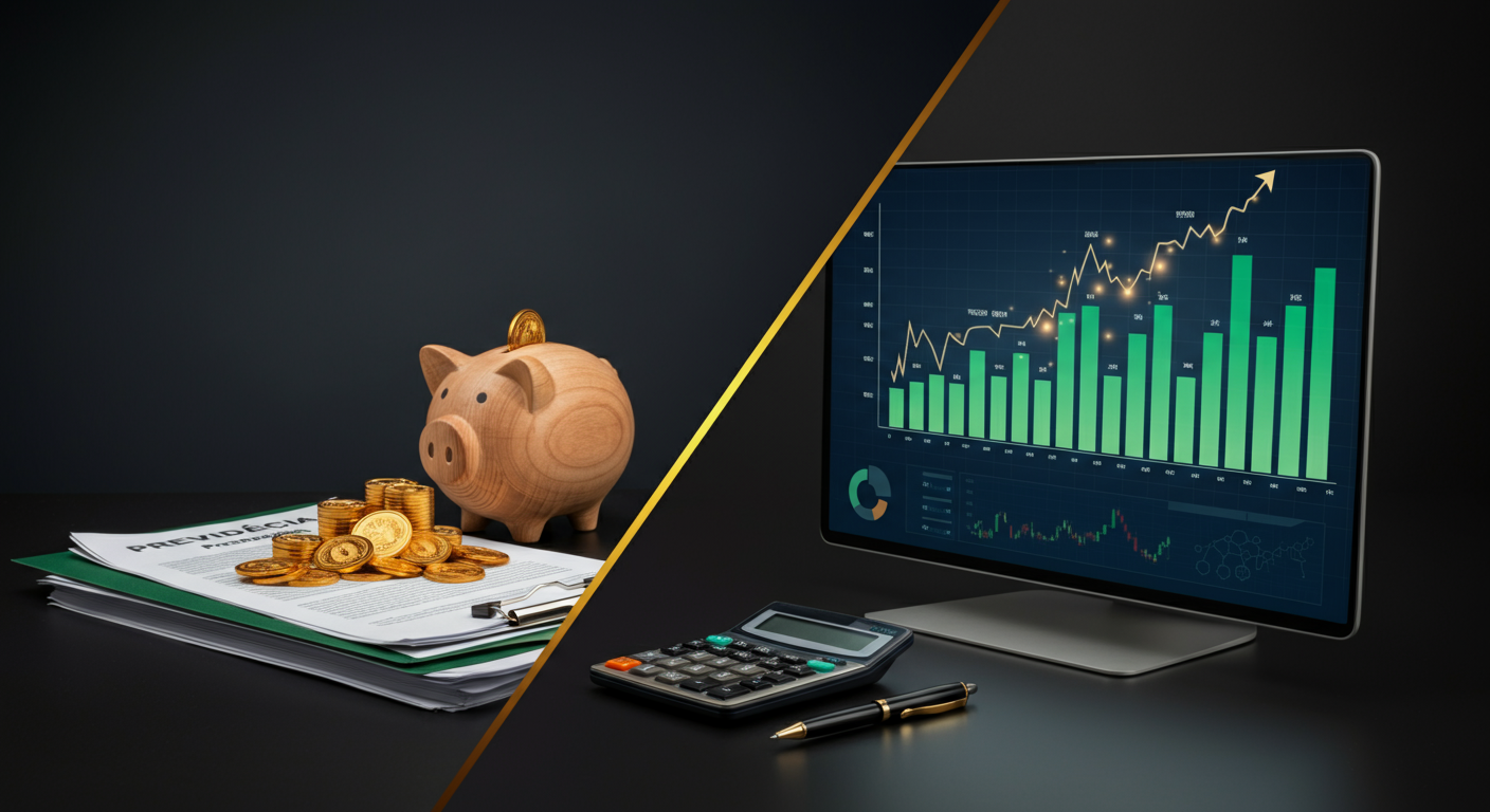 Previdência vs Tesouro: Comparativo Completo