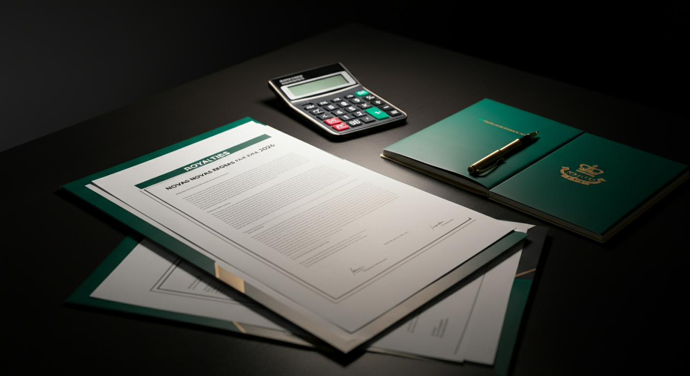 Cálculo de Royalties 2026: Guia com as Novas Regras e a Reforma