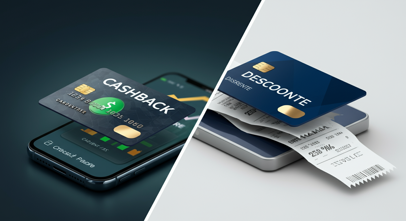 Cashback ou Desconto em 2026: Qual a Melhor Escolha?