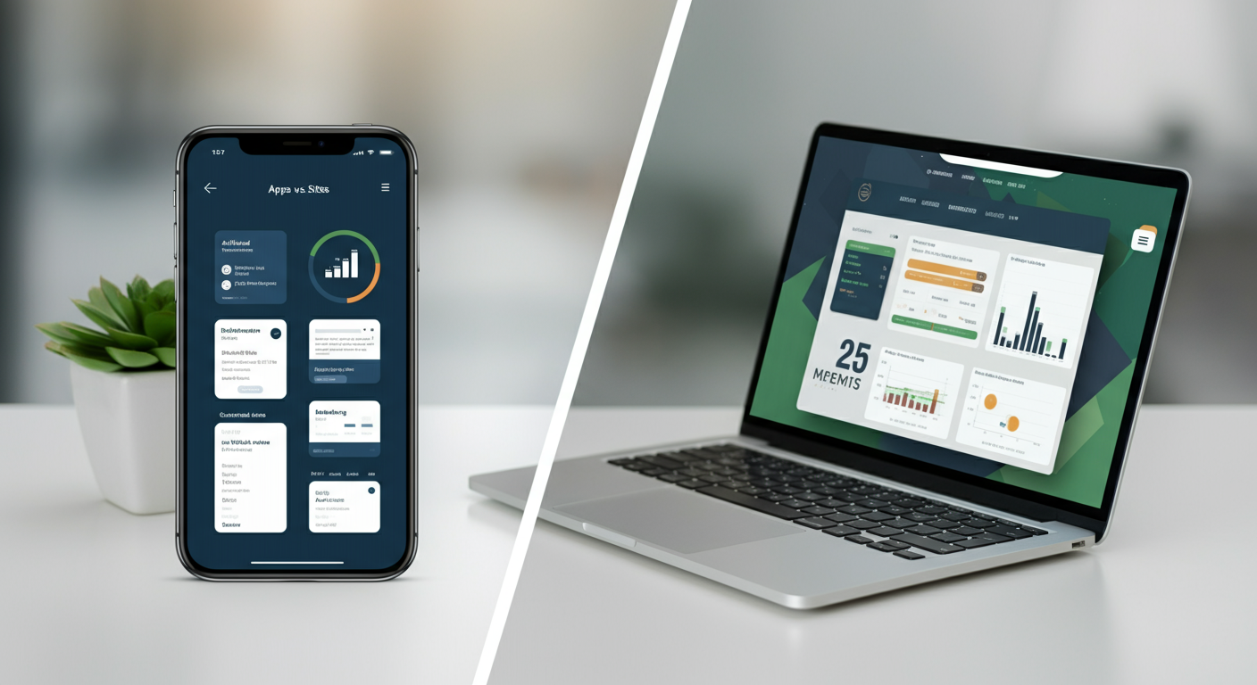 Apps vs Sites: Renda Passiva em 2026? Análise Definitiva