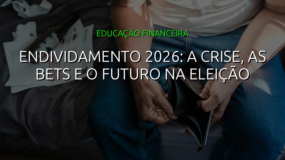 Endividamento 2026: A Crise, as Bets e o Futuro na Eleição