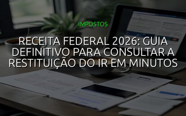 Receita Federal 2026: Guia Definitivo para Consultar a Restituição do IR em Minutos