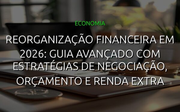 Reorganização Financeira em 2026: Guia Avançado com Estratégias de Negociação, Orçamento e Renda Extra