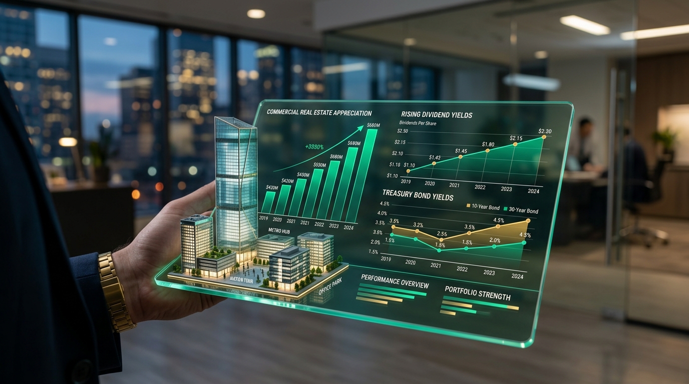Como Viver de Renda com Fundos Imobiliários (FIIs) e Tesouro IPCA+ em 2026: Simulador de Carteira